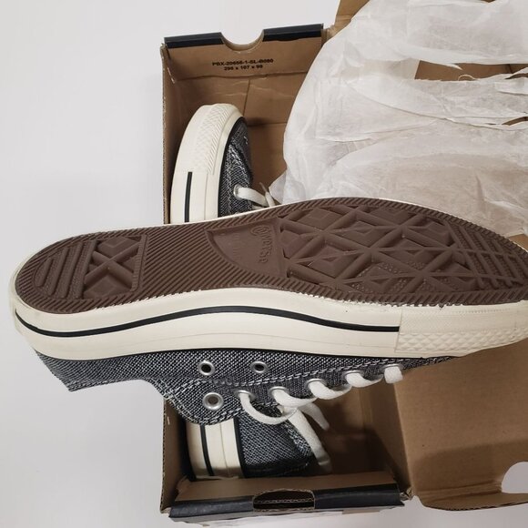 Converse Chuck Taylor Ox Shoes Color: Black/White - Size M/5 W/7 - Picture 8 of 8